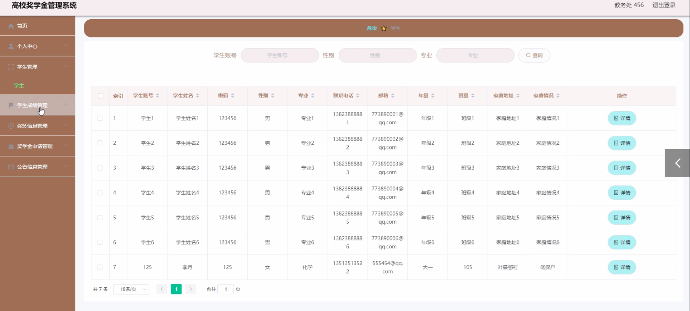 图片[15]陈大发随笔-计算机源码资源-计算机毕业设计项目基于SSM的高校奖学金管理系统